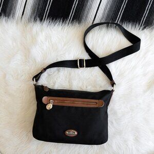 COACH F37239 SAWYER BLACK & BROWN FILE BAG